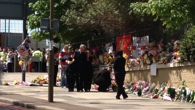 A relative leaves flowers in Woolwich