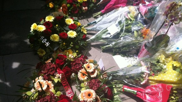 A 'brother' tribute left in Woolwich