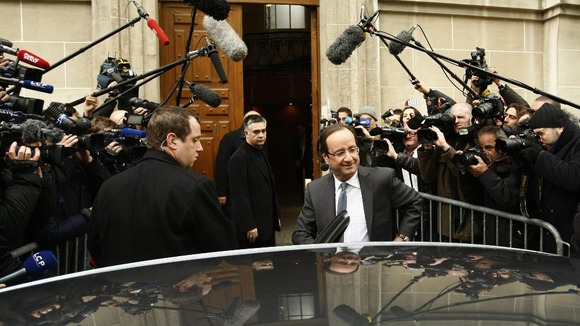 Francois Hollande French election