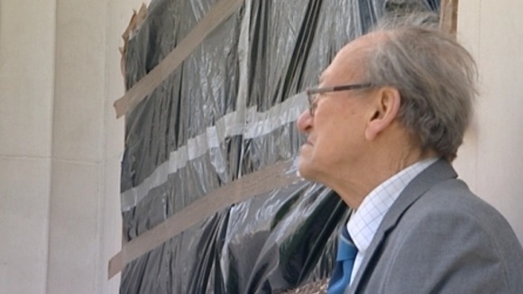 Douglas Radcliffe at the memorial