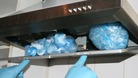 Drugs hidden in kitchen