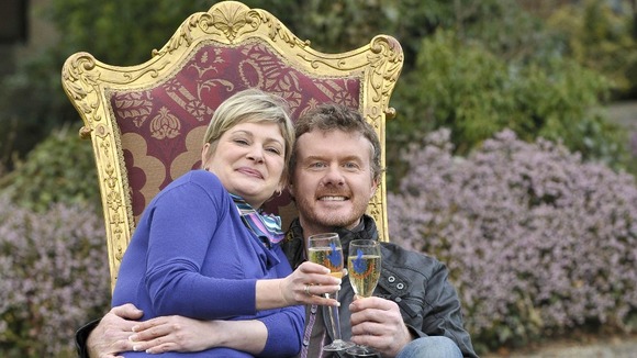 Nigel Page and his partner Justine Laycock from near Cirencester, Gloucestershire