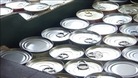 Tinned food at a foodbank