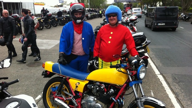 Bikes in fancy dress