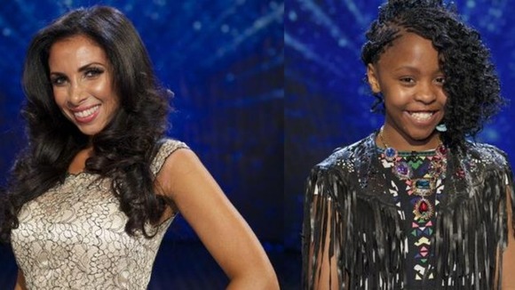 Impressionist Francine Lewis and 11-year-old singer Asanda Jezile have made it through to the grand final of Britain's Got Talent.
