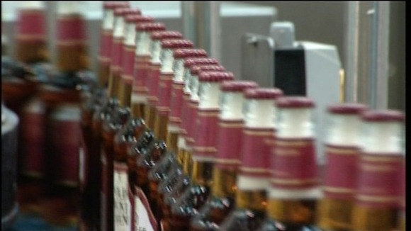 Bottling plant at Greene King
