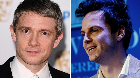 Martin Freeman and Andrew Scott