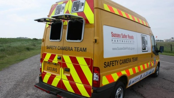 New speed camera van