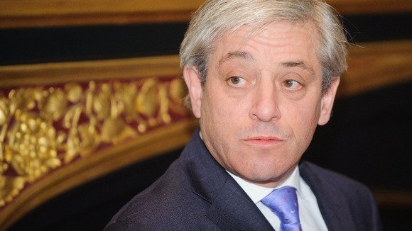 Speaker of the House of Commons John Bercow.