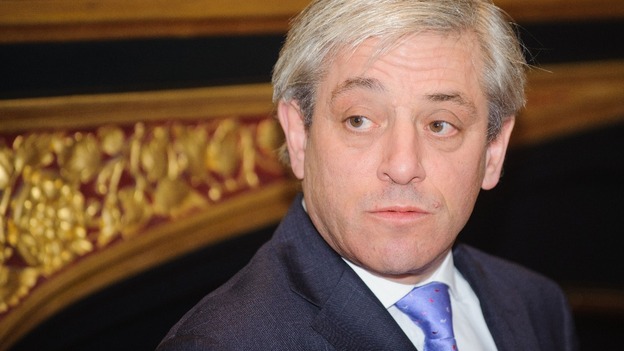 Speaker of the House of Commons John Bercow.