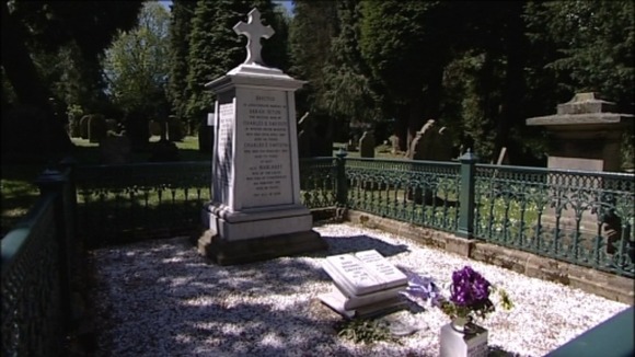 Grave stone in Morpeth