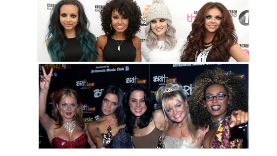 Little Mix on top as they beat the Spice Girls by reaching the US top-5 with their debut album.