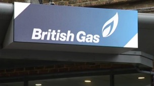 British Gas logo on Southampton building