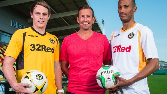 footballers in kit