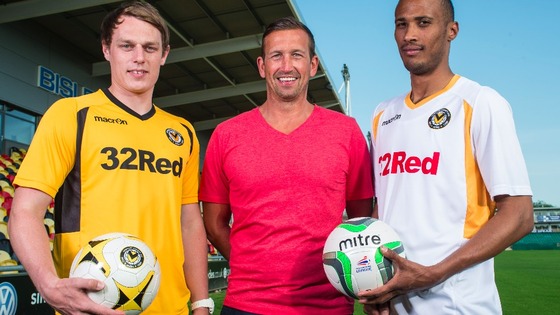 footballers in kit