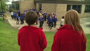 Peer Mentors keep an eye out for bullying in the playground