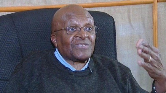 Archbishop Desmond Tutu, speaking to ITV Africa Correspondent, Rohit Kachroo. 
