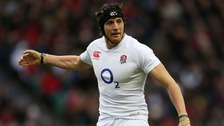 Northampton Saints forward Tom Wood who captains England against Argentina on Sunday