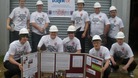 Pontypridd pupils and their teacher