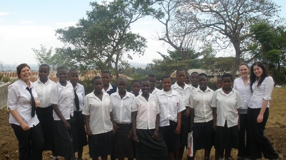 Pontypridd pupils in Uganda