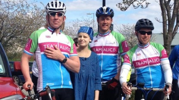 Alice and cyclists
