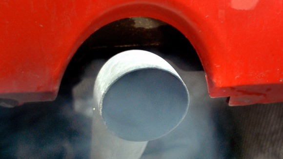 Catalytic converter theft warning