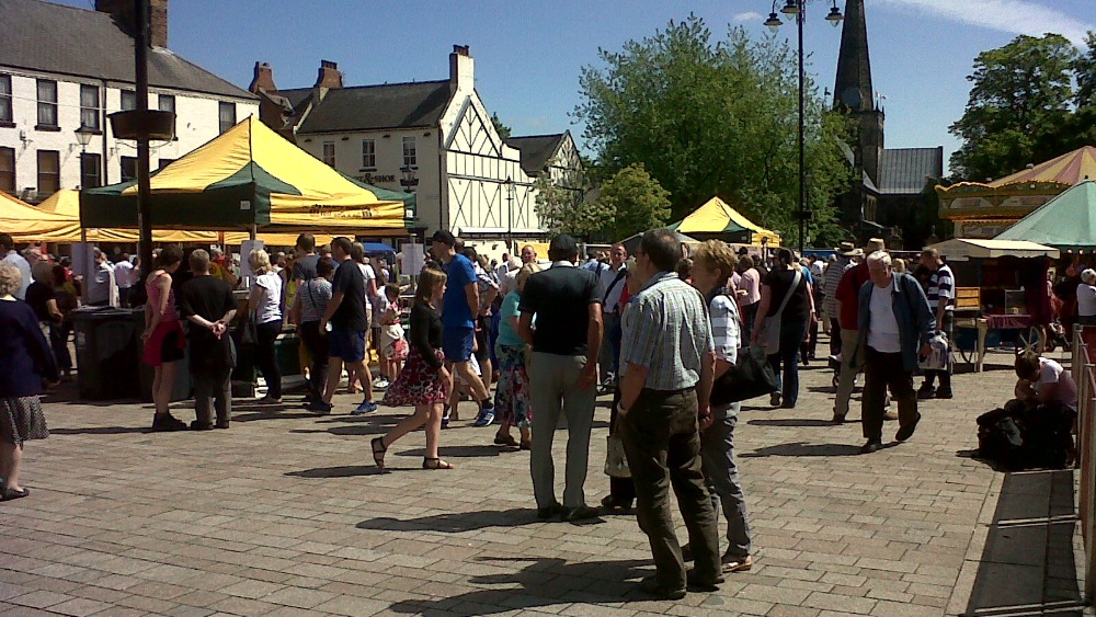 Darlington market 150th anniversary celebrations Tyne Tees ITV News