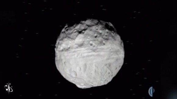 Image of an asteroid
