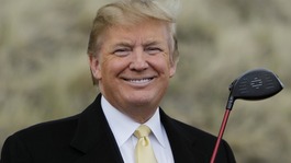 Donald Trump's golf course is due to open later this year