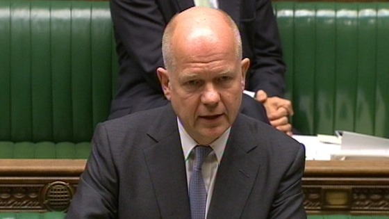 The Foreign Secretary will make a statement to the Commons this afternoon.