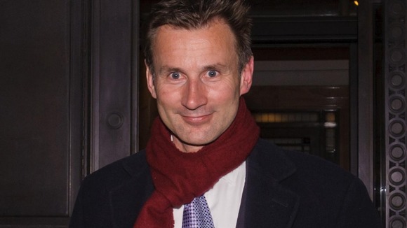 Culture Secretary Jeremy Hunt