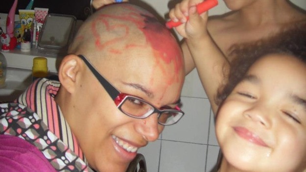 A Leicester mother has come up with a new way to help her children cope with hair loss