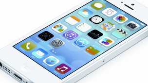 Apple's iPhone with iOS 7