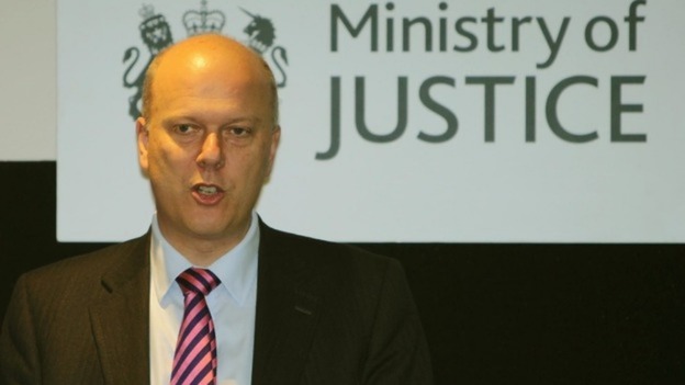 Justice Secretary Chris Grayling