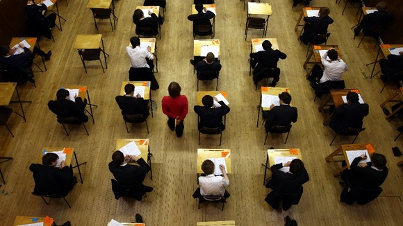 Pupils will sit exams and as modular coursework is abolished in the new GCSEs.
