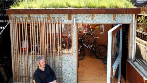 Marcus Sheilds won Best Eco Shed