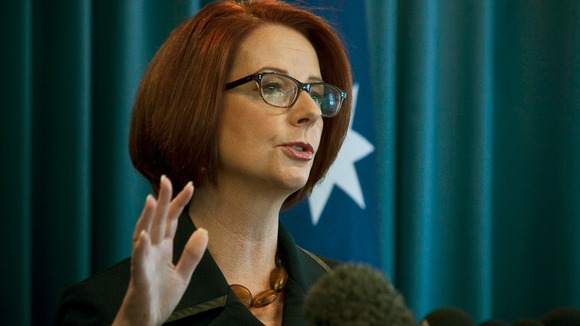 Australian Prime Minister Julia Gillard