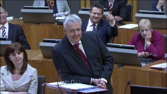 First Minister Carwyn Jones