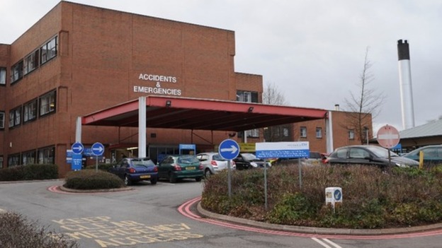 Stafford Hospital, Accident & Emergency.