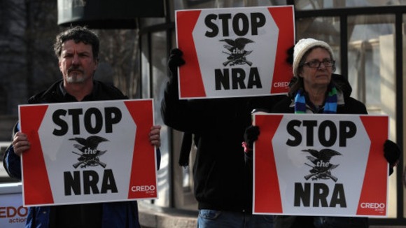 The National Rifle Association's sponsorship of the Sprint Cup race has caused controversy