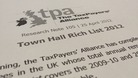 Taxpayers' Alliance Town Hall Rich List 2012