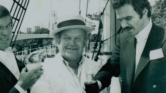 Tubby Issac with Burt Reynolds