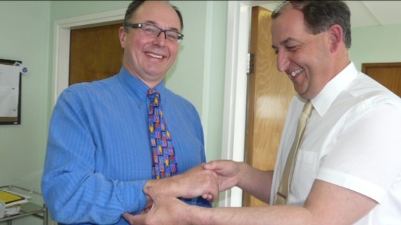 Patient's new wrist
