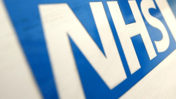 An NHS England sign.