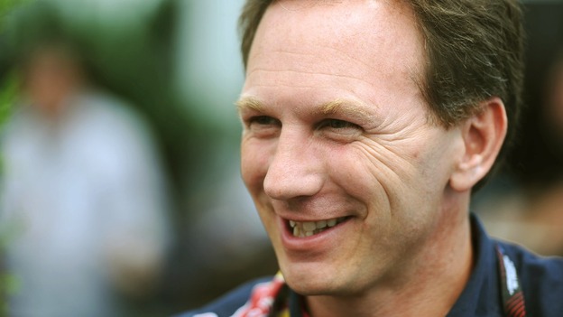 Red Bull racing team principle Christian Horner.