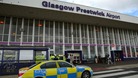 Prestwick airport in Glasgow