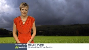 Helen Plint has today's weather