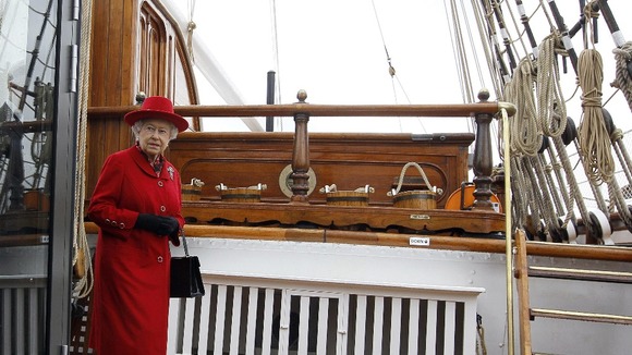 The Queen visits Greenwich