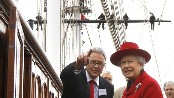 The Queen visits Greenwich