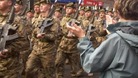 Soldiers welcomed home in Dumfries 